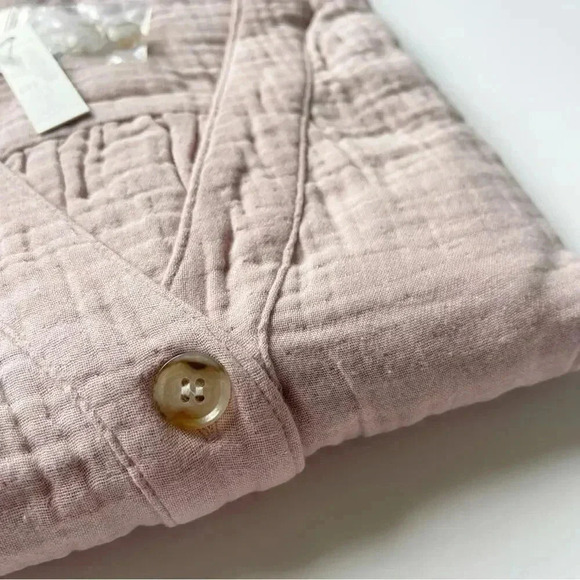 Madewell Plus Lightspun Evert Top in Wisteria Dove Size 4X NWT - Picture 7 of 8